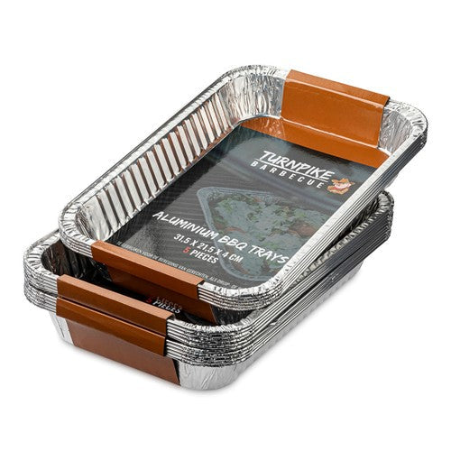 BBQ Aluminium Drip Pan (5 stuks) | Turnpike