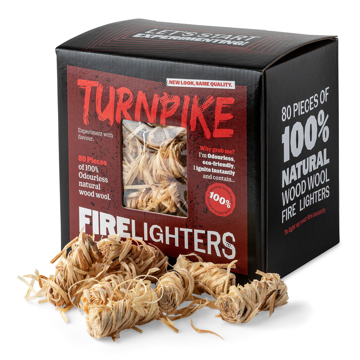 Houtkrullen aanmaakblokjes 80 stuks | Turnpike